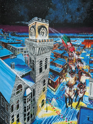 Lloyd Knudsen 2025 Sioux City Christmas Print