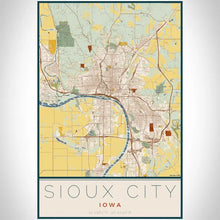 Load image into Gallery viewer, Sioux City Map Decor