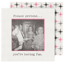 Load image into Gallery viewer, Set of 20 cocktail napkins