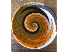 Load image into Gallery viewer, Fair Trade Small Round Telephone Wire Basket