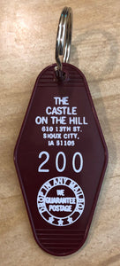 Castle on the Hill Retro Key Chain
