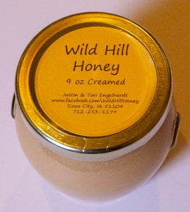 Wild Hill Honey 9 ounce for the Pantry