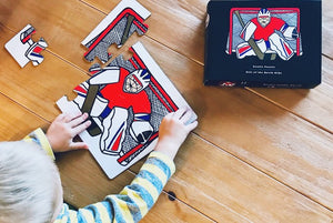 Salt of the Earth Kid's Hockey Goalie Puzzle